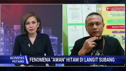 DLH Subang Buka Suara soal Fenomena Awan Hitam, Berasal dari Pabrik Karawang? | KOMPAS PETANG