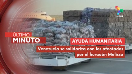 Venezuela envía ayuda humanitaria a Cuba y Jamaica