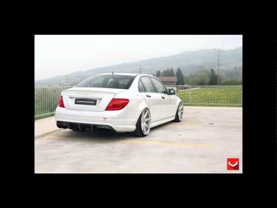 Mercedes C Klasse C63 AMG Tuning by Vossen Wheels CV7 20 Zoll