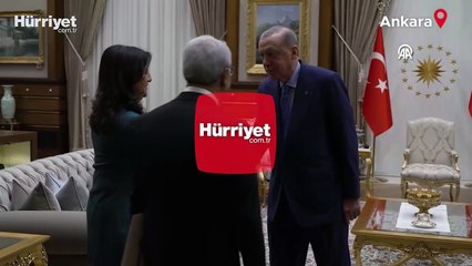 Cumhurbaşkanı Erdoğan, DEM Parti heyetini kabul etti