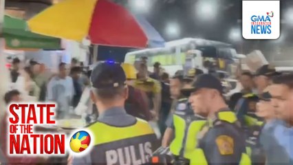 NCRPO, nag-inspeksyon sa mga bus terminal sa Cubao | SONA