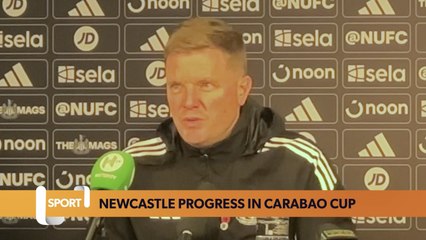 “The will to win was there!” | Eddie Howe | Newcastle United 2-0 Tottenham Hotspur