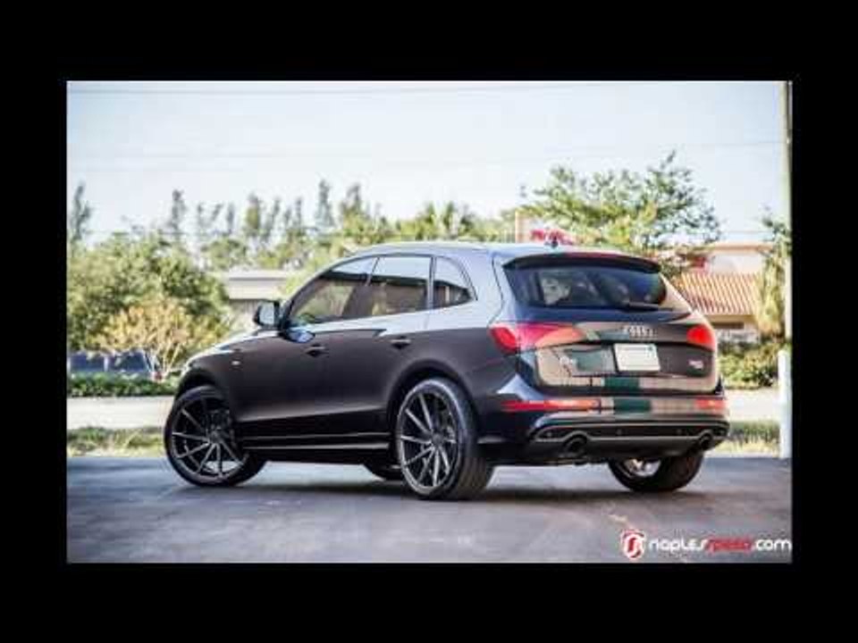 Dia Show Tuning Audi Q5 auf 22 Zoll Vossen Wheels CVT Alufelgen by Naples Speed