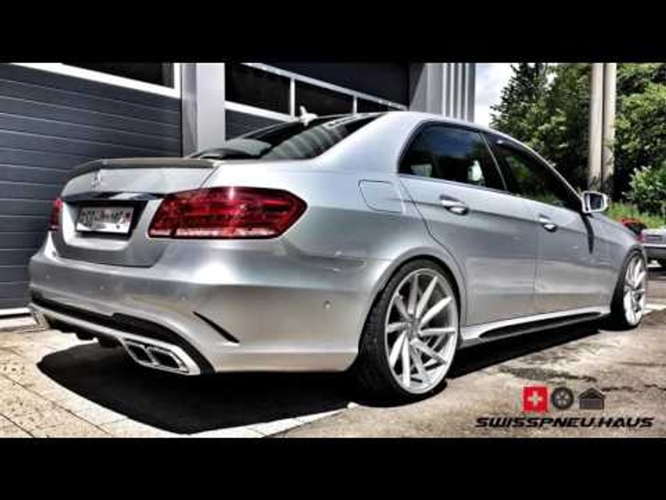 Dia Show Tuning Mercedes Benz E Klasse W212 FL auf Vossen CVT’s Alufelgen