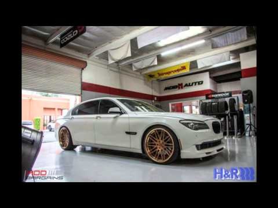 Dia Show Tuning BMW F01 750Li auf 22 Zoll und H&R Federn
