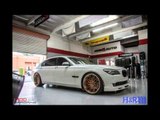 Dia Show Tuning BMW F01 750Li auf 22 Zoll und H&R Federn