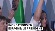"Assassin!" "Lâche!" : le président régional insulté lors d’un hommage aux victimes des inondations en Espagne