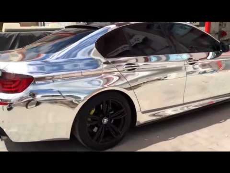 Vollchrom BMW F10 5er Folierung