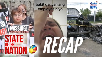 State of the Nation: (RECAP) Undas Exodus; Binastos ng taga-BIR?; Discaya luxury vehicles | SONA