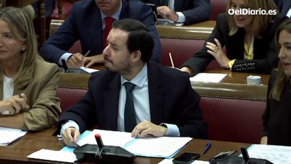 Las veces que el presidente de la comisión del Senado del PP ha tenido que llamar al orden al senador de su partido