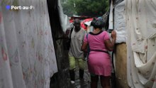 Haïti : un camp des déplacés inondé après le passage de l'ouragan Melissa