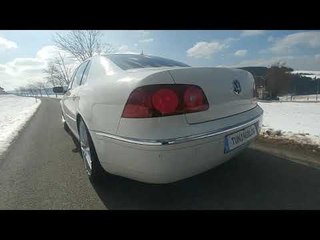 VW Phaeton 3D 2008 mit 20 Zoll + Tieferlegung und H&R Spurplatten