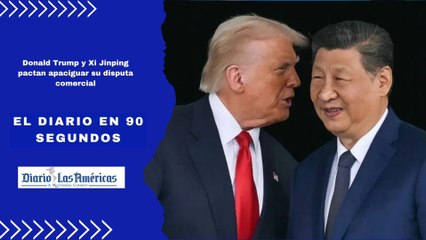 Donald Trump y Xi Jinping pactan apaciguar su disputa comercial | El Diario en 90 segundos