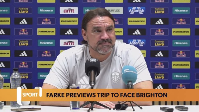 “They had a few changes!” | Daniel Farke | Brighton & Hove Albion vs. Leeds United