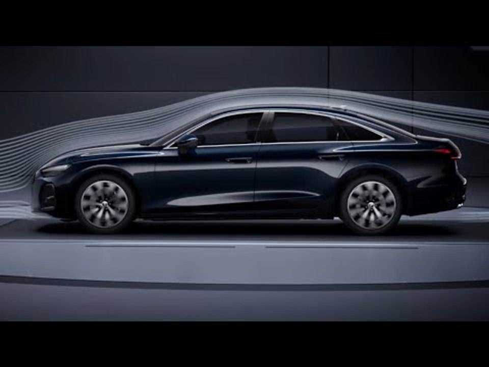 Audi A6 Limousine (C9) – Aerodynamik erklärt in 3D-Animation