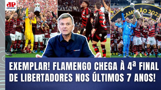 NÃO É POR ACASO, gente! O FLAMENGO hoje é... 4ª FINAL de Libertadores em 7 anos | Mauro Cezar