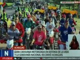 Apure | Gran caravana de motorizados recorrió el municipio Achaguas en defensa de la patria