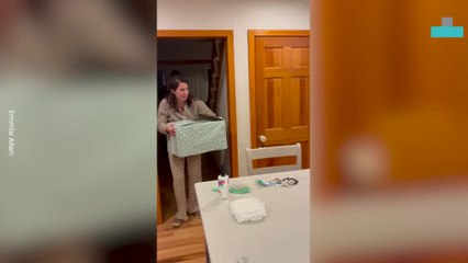 Parents Surprise Girls With Pup