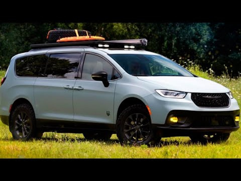 2026 chrysler pacifica grizzly peak concept – vanlife trifft offroad