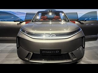 BYD Dynasty D enthüllt: Luxus-SUV der Zukunft auf der Shanghai Auto Show 2025
