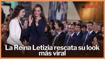 La Reina Letizia rescata su look más viral en el homenaje a las víctimas de la DANA