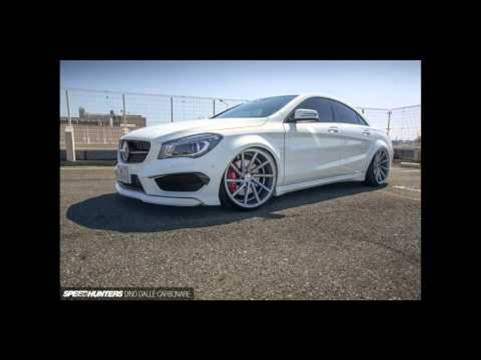 Speedhunters Tuning Mercedes CLA Widebody Kit und 20 Zoll