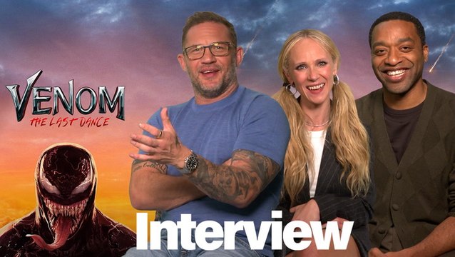 'Venom: The Last Dance' Interviews with Tom Hardy, Juno Temple, Chiwetel Ejiofor