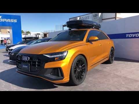 Tuning Allroad Outfitters Inc AUDI Q8 auf Vossen M-X6 Felgen und mit Thule Dachbox