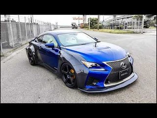 Tuning Carbon Widebody Kit von NOVEL am Lexus RC F 2018