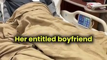 Entitled husband stole my hospital bed after giving birth 😡