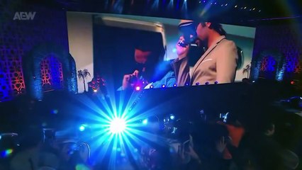 AEWBlog - Don Callis reminding The Young Bucks what a star entrance