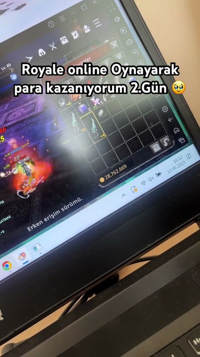 Mobil Metin2 Royale Online Oynayarak Para Kazanıyorum 2.Gün #royaleonline