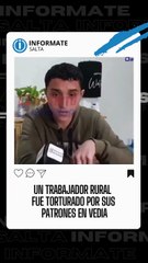 Agustín F rompió el silencio y contó cómo lo torturaron sus empleadores