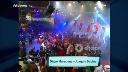 La felicidad de Diego Maradona al escucharlos juntos a Joaquín Sabina, Charly García y sus canciones