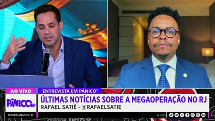 RAFAEL SATIÊ REVELA VERDADE POR TRÁS DA GUERRA ENTRE POLÍCIA E COMANDO VERMELHO NO RJ!