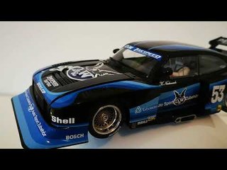 Carrera DIGITAL 124 Youngtimer Showdown BMW M1 ProCar No  201 + Ford Capri Zakspeed