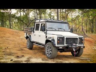 Tuning ECD Land Rover Defender 130 Pickup mit 565 PS LS3 V8 Projekt THE Force