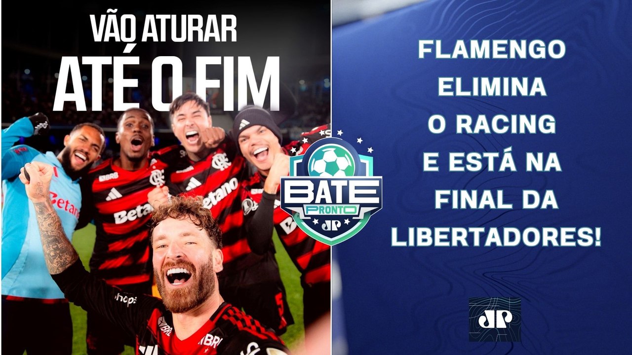 FLAMENGO FAZ HISTÓRIA E VAI À FINAL DA LIBERTADORES; HOJE TEM PALMEIRAS X LDU! | BATE-PRONTO