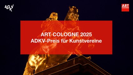 ADKV Art Cologne Prize for Art Associations 2025: Kunstverein Dresden