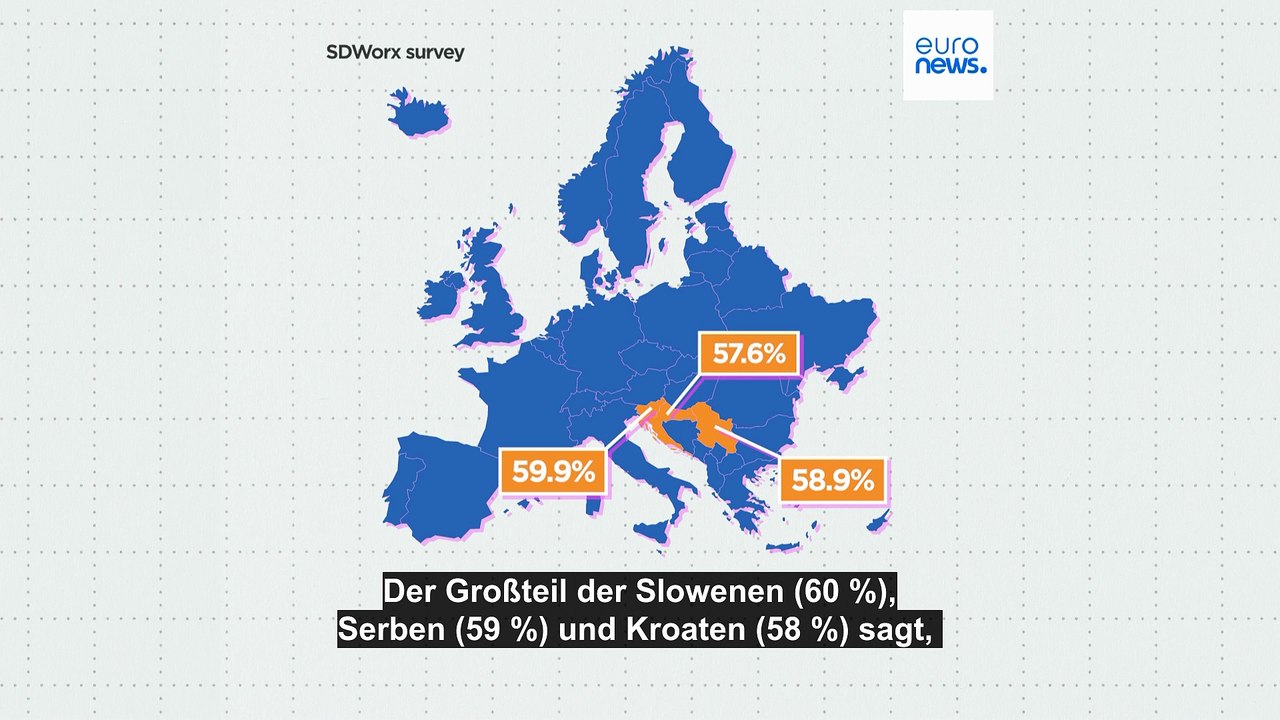 Unterbezahlt? Hier sind europäische Arbeitnehmer am unzufriedensten