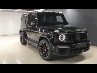 Tuning schwarze & Carbon TopCar Inferno Mercedes G Klasse IV W464 Widebody