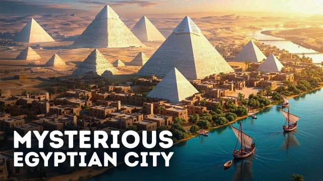 Hidden City Full of Treasures Found in Egypt