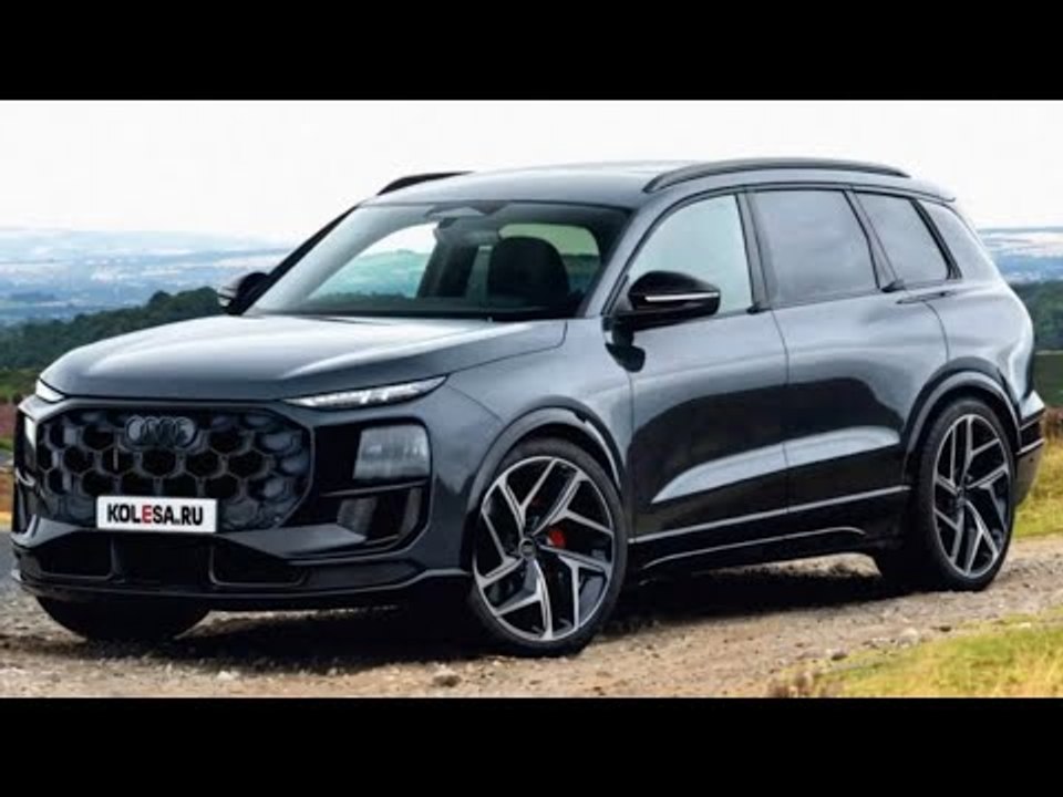 2027 audi q9 enthüllt? neue renderings zeigen luxus-suv über dem q7