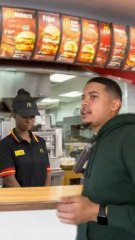 Rat jumps into fries. #fyp #foryou #foryoupage #ai #sora2 #sora #aivideos #mcdonalds #rat