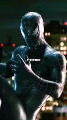 If you pay attention in Spider-Man 3
