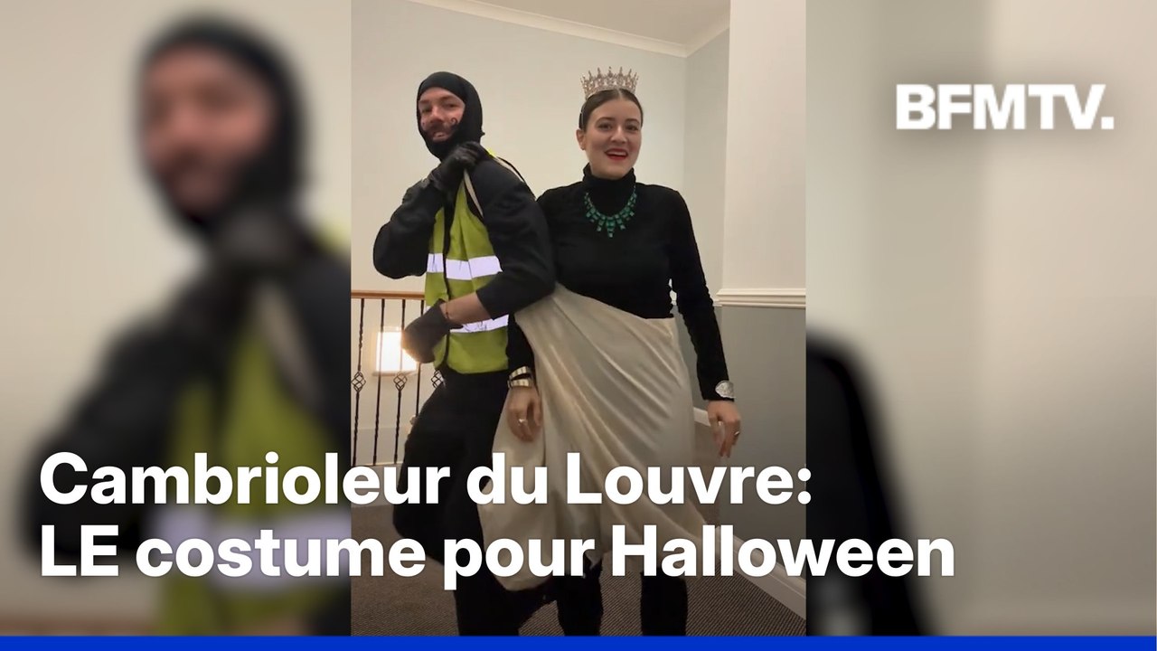 Pour Halloween 2025, la tendance du déguisement de cambrioleur du Louvre cartonne sur les réseaux sociaux