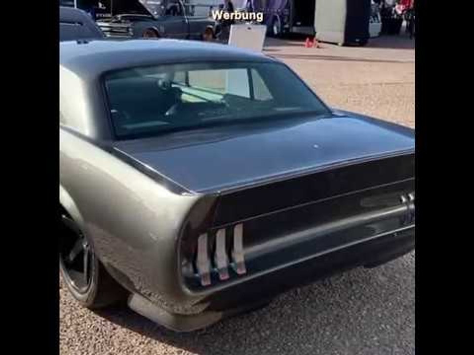 Tuning 1968 Ford Mustang Corruptt mit 700 PS Ferrari F430 BiTurbo Motor