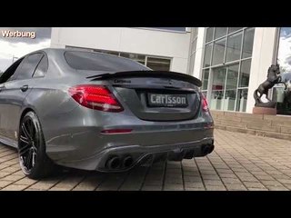 Tuning Soundcheck 740 PS Mercedes Benz E63s AMG vom Tuner Carlsson