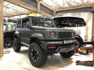 Tuning Wald international Black Bison Widebody Suzuki Jimny 2019