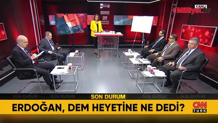 Beştepe'de kritik zirve! Erdoğan DEM heyetini kabul etti